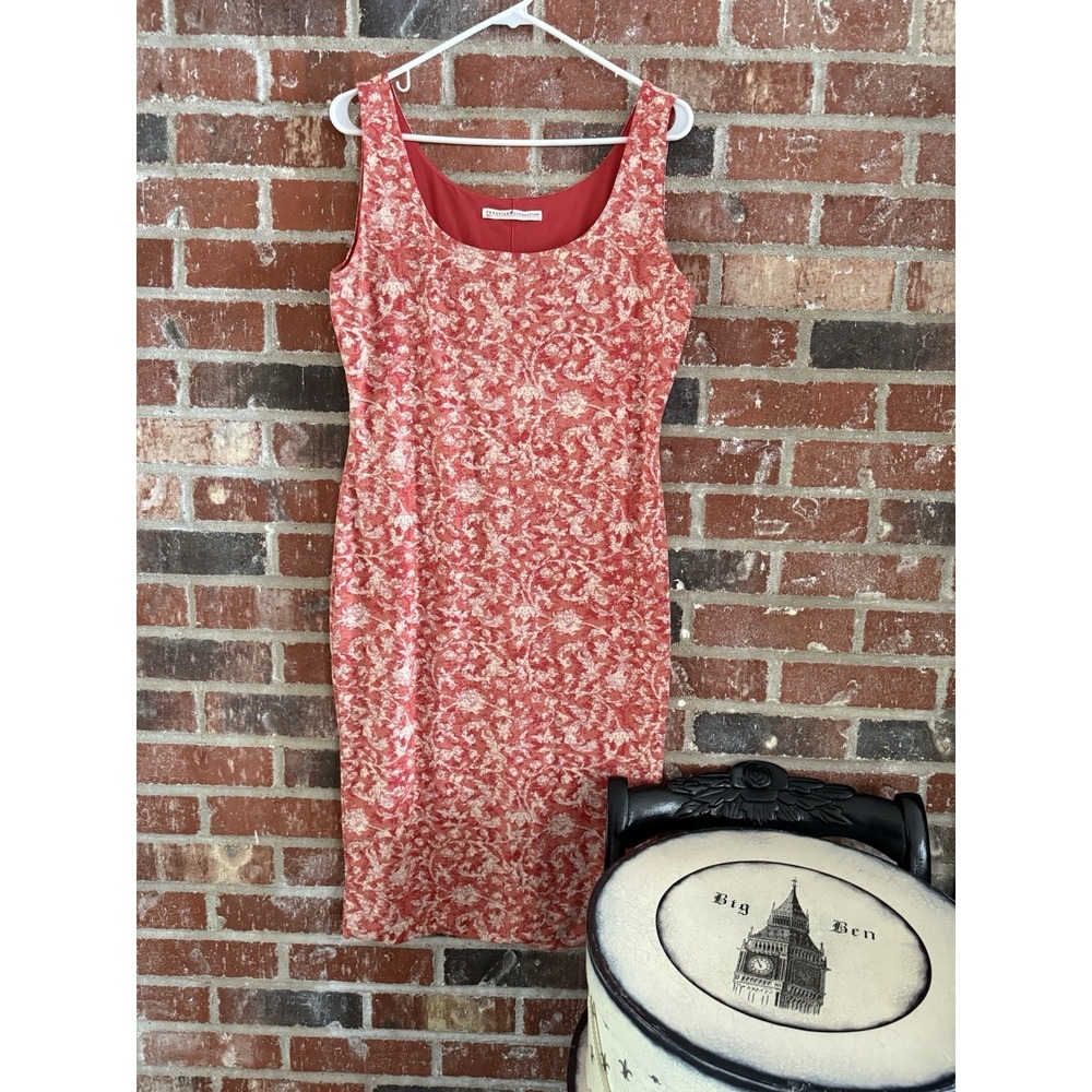 Peruvian Connection Pima Cotton Floral Printed Dress Size L